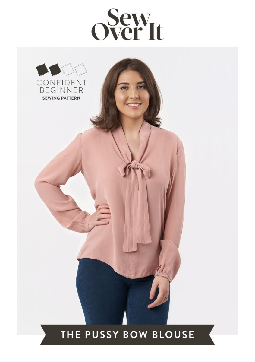 Pussy Bow Blouse by Sew Over It | Threadloop